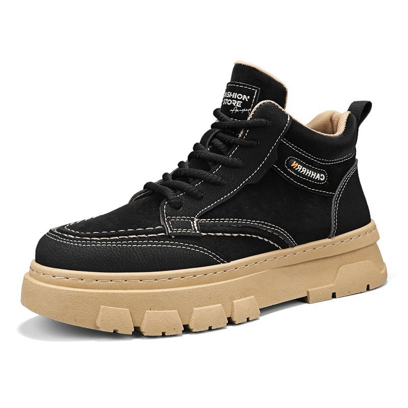 Damen modische Winterboots mit robuster Profilsohle und weichem Innenfutter R&B