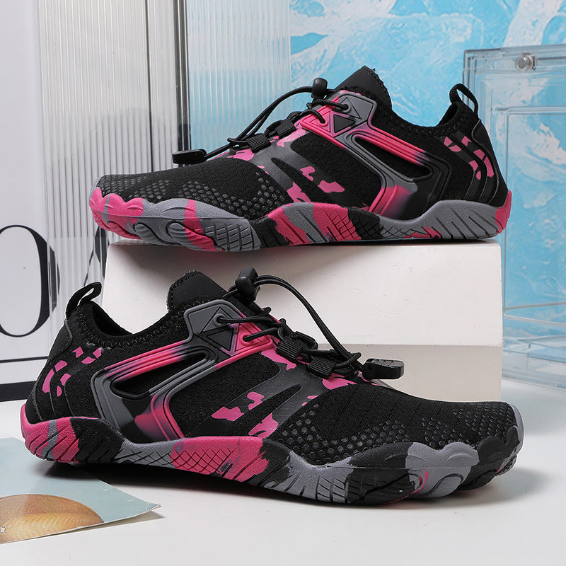 Damen Sportliche Wassersportschuhe mit elastischer Schnürung R&B