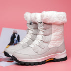 Damen Winterstiefel mit isolierendem Futter und rutschfester Sohle R&B