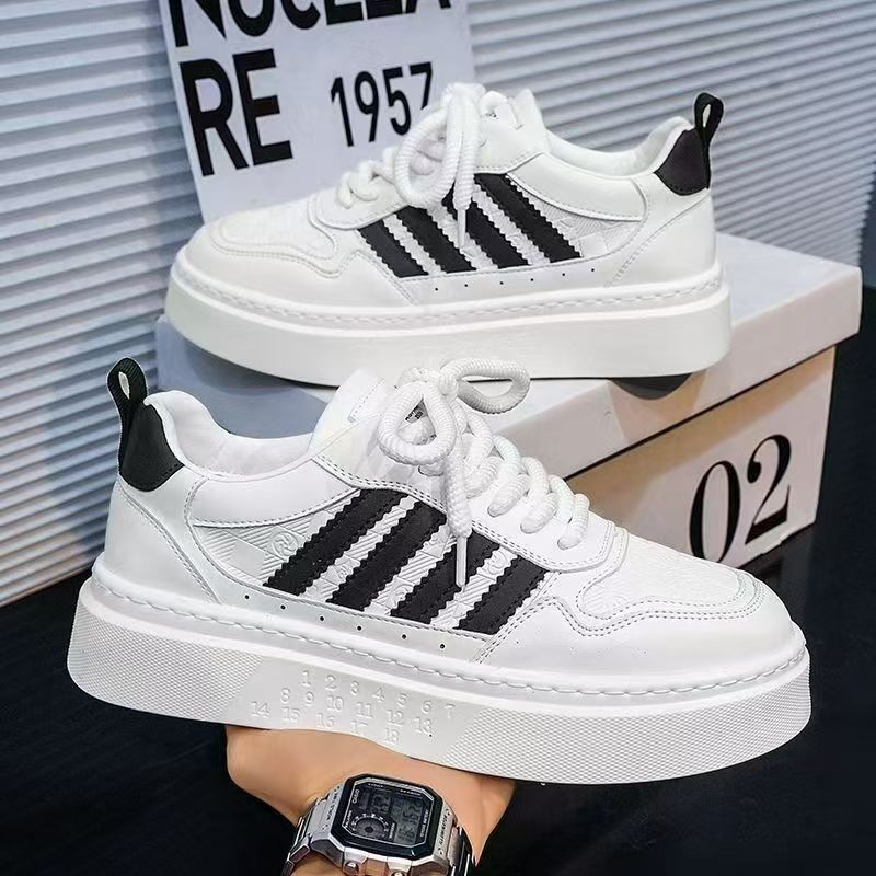 Damen trendige Plateau-Sneaker mit einzigartigem Design und bequemer Dämpfungstechnologie