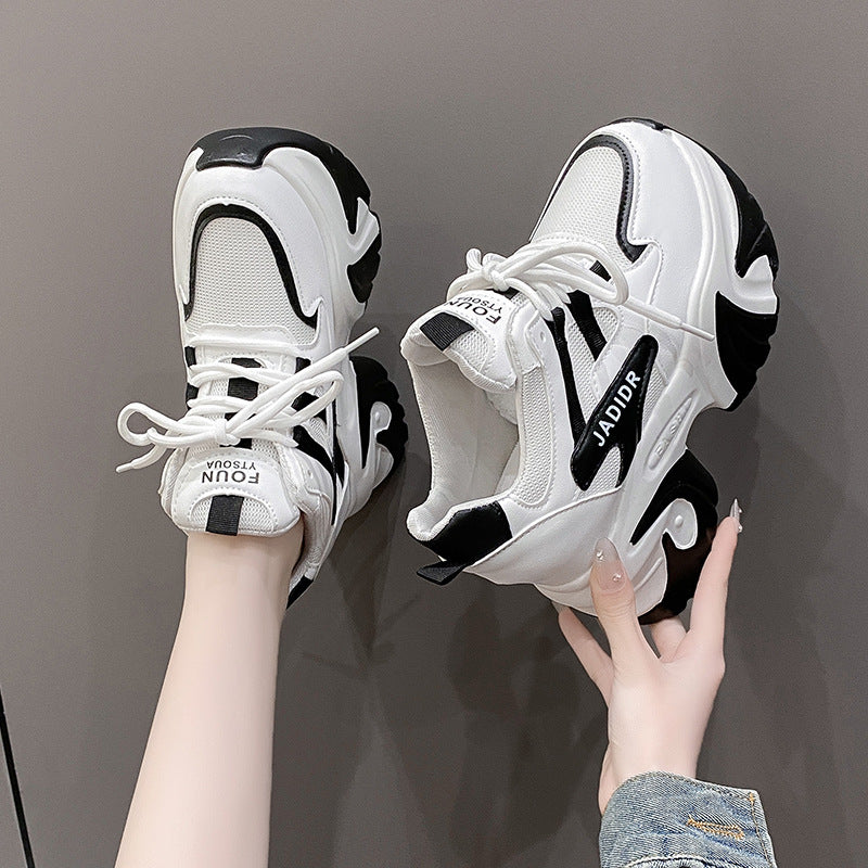 Damen Chunky Sneakers mit modischem Design und extraleichtem Fußbett R&B