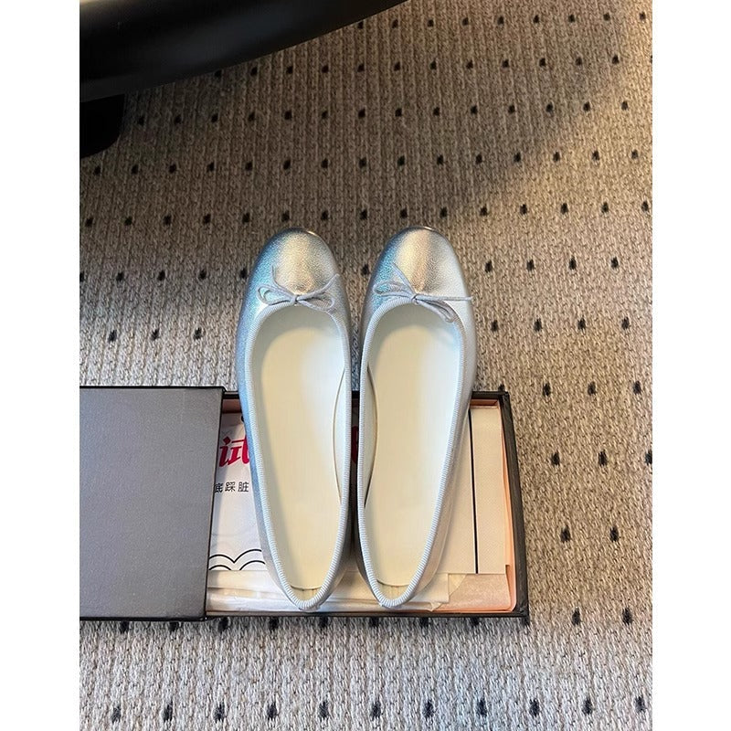 Damen Ballerinas mit raffiniertem Schleifen-Detail und komfortablem Fußbett R&B