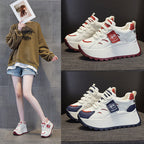 Damen Sportliche Plateausneakers mit modernem Design und flexibler Sohle