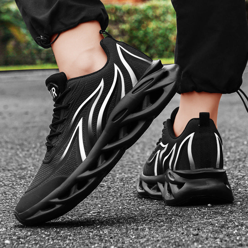 Damen Sportliche Sneakers mit innovativem Dämpfungssystem und atmungsaktiver Mesh-Oberfläche R&B