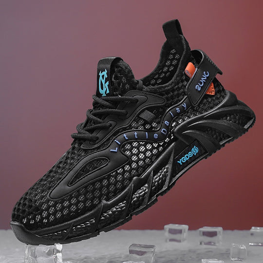 Damen Sportliche Mesh-Sneaker mit atmungsaktivem Obermaterial und innovativem Dämpfungssystem R&B