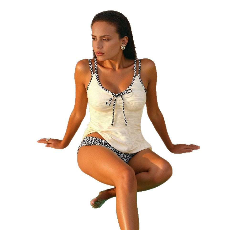 Damen Badebluse mit kombiniertem Hosen-Design R&B