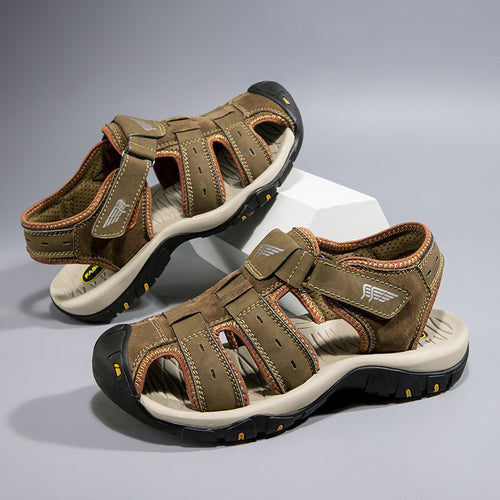 Damen Sportliche Wandersandalen mit verstellbaren Riemen und rutschfester Sohle R&B