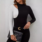 Damen modisches Langarmshirt R&B