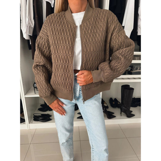 Damen Stepp-Bomberjacke R&B