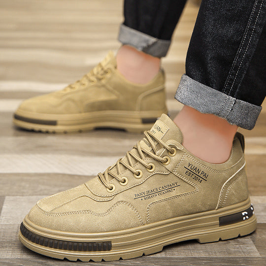 Damen lässige Sneakers mit strukturiertem Obermaterial und gepolsterter Laufsohle R&B