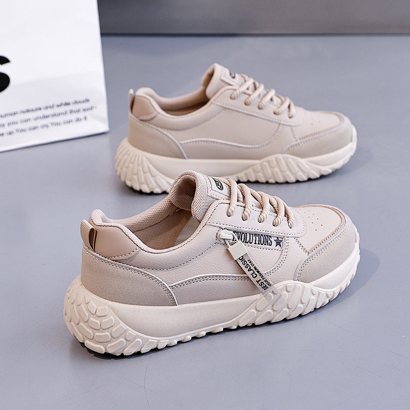 Damen Sportliche Sneakers mit robuster Profilsohle und atmungsaktiver Struktur R&B