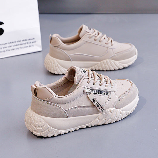 Damen Sportliche Sneakers mit robuster Profilsohle und atmungsaktiver Struktur R&B