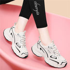 Damen Sportliche Chunky Sneakers mit dämpfender Sohle R&B
