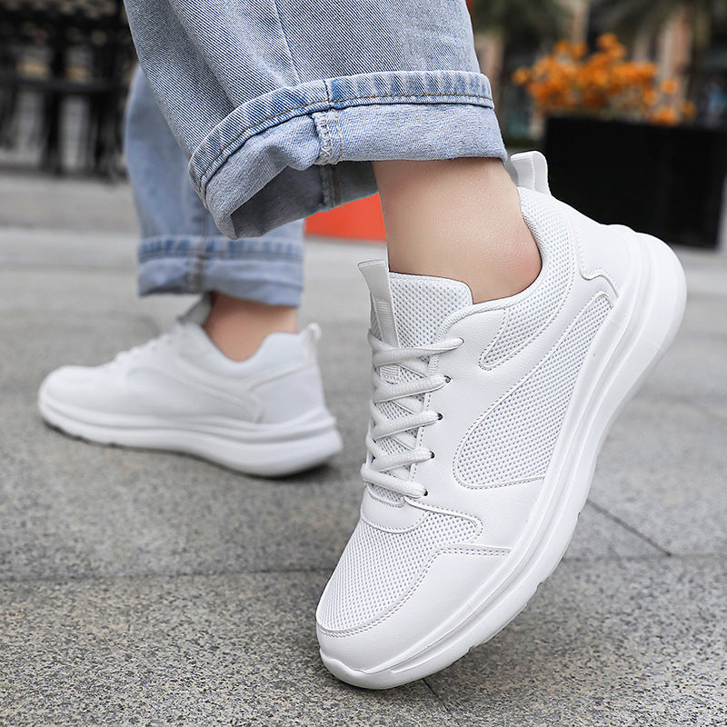 Damen Sportliche Sneakers mit atmungsaktivem Mesh-Obermaterial und dämpfender Sohle R&B