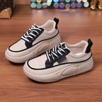 Damen Komfortable Sneaker mit dämpfender Sohle und modischem Design