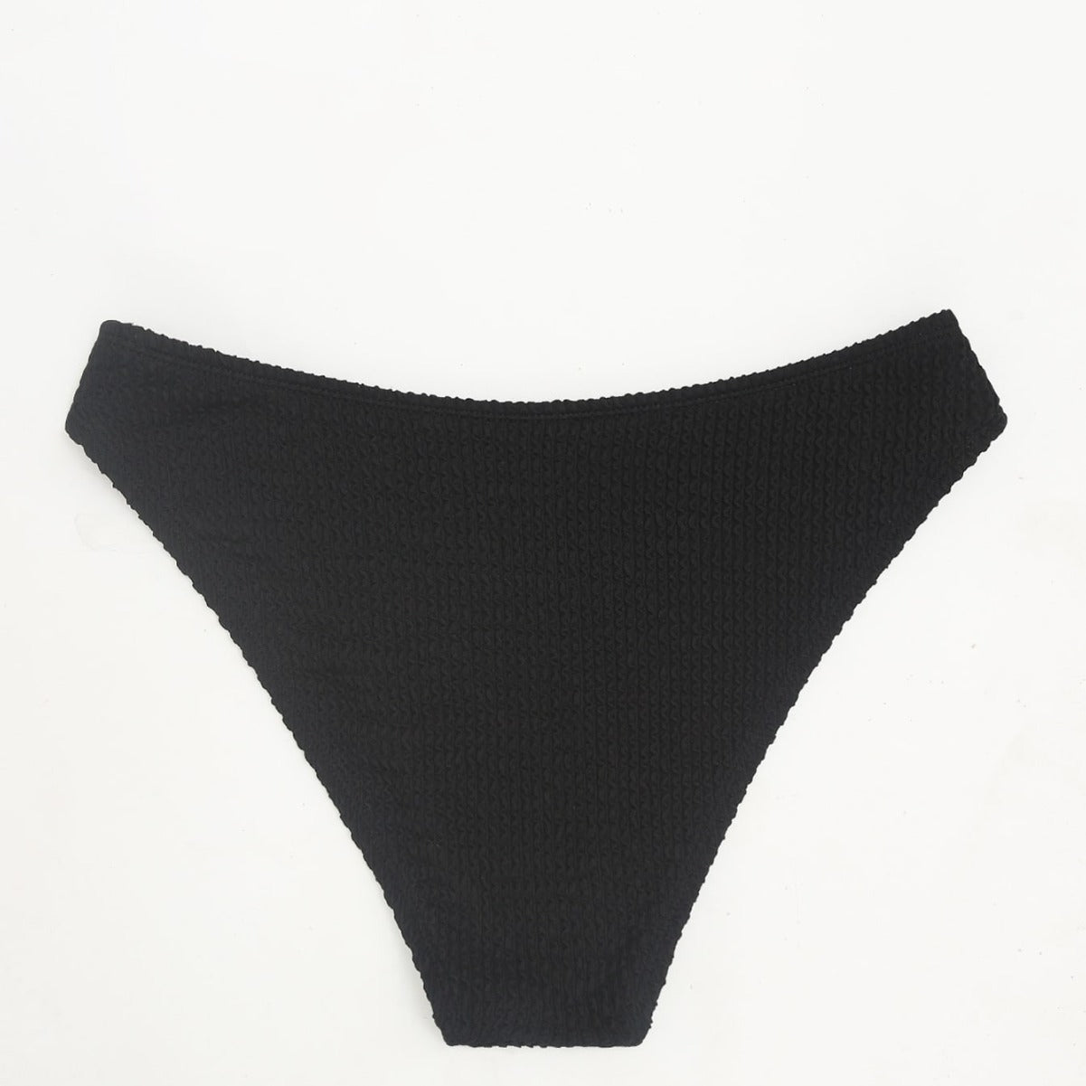 Damen Hochgeschnittene Bikini-Hose mit strukturiertem Design R&B