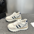 Damen Trendige Lifestyle-Sneaker mit gepolsterter Sohle und strukturiertem Obermaterial R&B