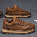 Damen Elegante und bequeme Sneakers mit weichem Leder und dämpfender Sohle R&B