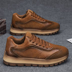 Damen Elegante und bequeme Sneakers mit weichem Leder und dämpfender Sohle R&B