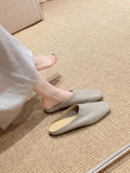 Damen elegante Mules aus hochwertigem Leder mit Komfortsohle