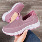 Damen Atmungsaktive Komfort-Sneaker mit elastischem Einsatz und dämpfender Sohle R&B