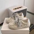 Damen Sportliche Sneaker mit atmungsaktivem Netz-Obermaterial und modischem Design R&B