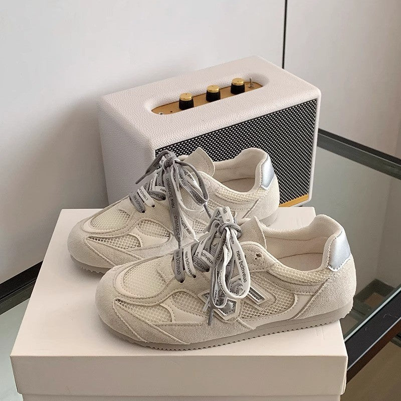 Damen Sportliche Sneaker mit atmungsaktivem Netz-Obermaterial und modischem Design R&B