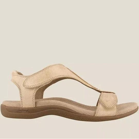 Damen Sportliche Komfortsandalen mit verstellbaren Riemen und anatomischem Fußbett R&B
