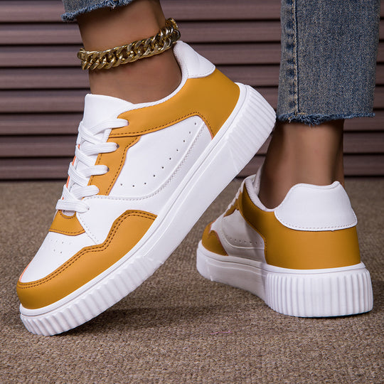 Damen Sportliche Sneakers mit attraktiver Farbkombination und komfortabler Sohle R&B