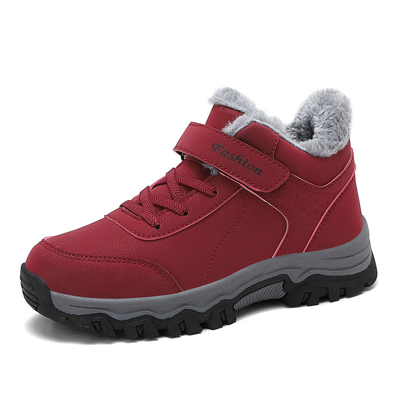 Damen Trekking-Sneaker mit isoliertem Innenfutter und rutschfester Sohle