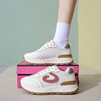 Damen modische Sneakers mit atmungsaktiver Oberfläche und dämpfender Sohle R&B