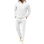 Herren lässiges Hoodie-Set mit innovativem Design und atmungsaktiven Eigenschaften R&B