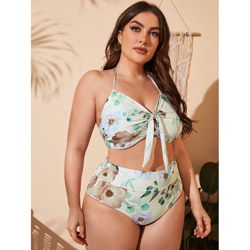 Damen Hochwertiger Bikiniset mit Floralprint R&B