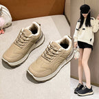 Damen Sportliche Sneaker mit flauschigem Innenfutter und rutschfester Sohle R&B