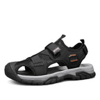 Damen Sportliche Sandalen mit verstellbaren Riemen und rutschfester Sohle R&B