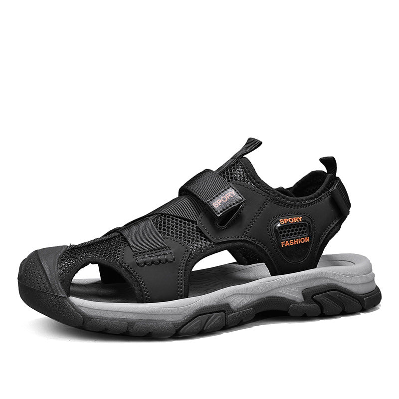 Damen Sportliche Sandalen mit verstellbaren Riemen und rutschfester Sohle R&B