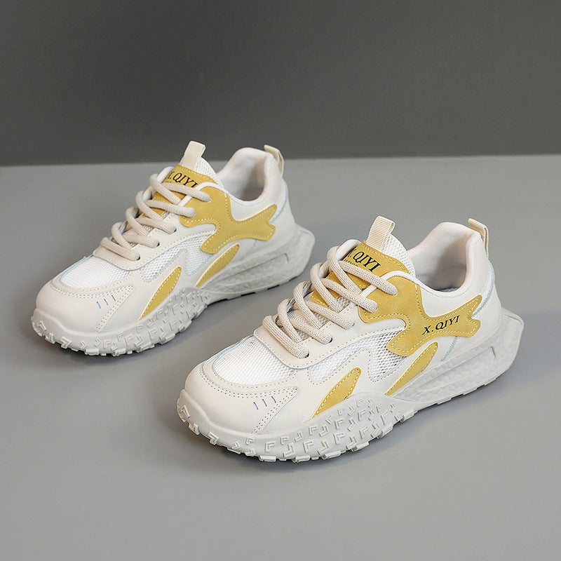 Damen sportliche Sneakers mit atemberaubendem Design und stoßdämpfender Sohle R&B