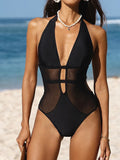 Damen Hochentwickelter Cut-Out Badeanzug R&B