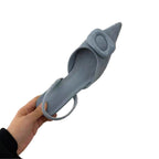 Damen Slingback-Pumps mit elegantem Punktdesign und modischem Riemen R&B