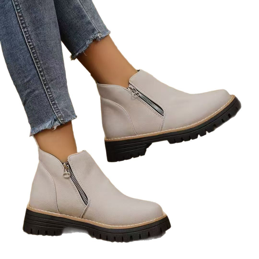 Damen Slip-On Boots mit robustem Profil und komfortabler Einlage R&B