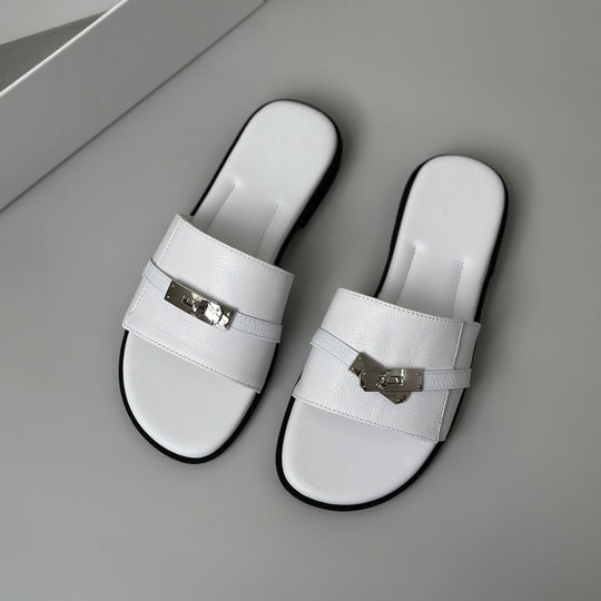 Damen Elegante und bequeme Sandalen mit modischem Schnallen-Detail R&B