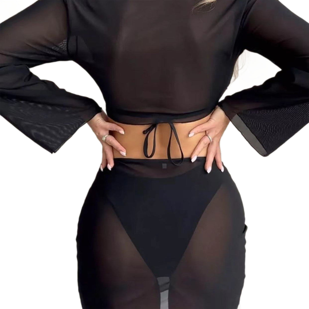 Damen Modisches Wickel-Badeoutfit R&B