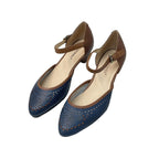 Damen Ballerinas mit verstellbarem Riemen und luftdurchlässigem Obermaterial