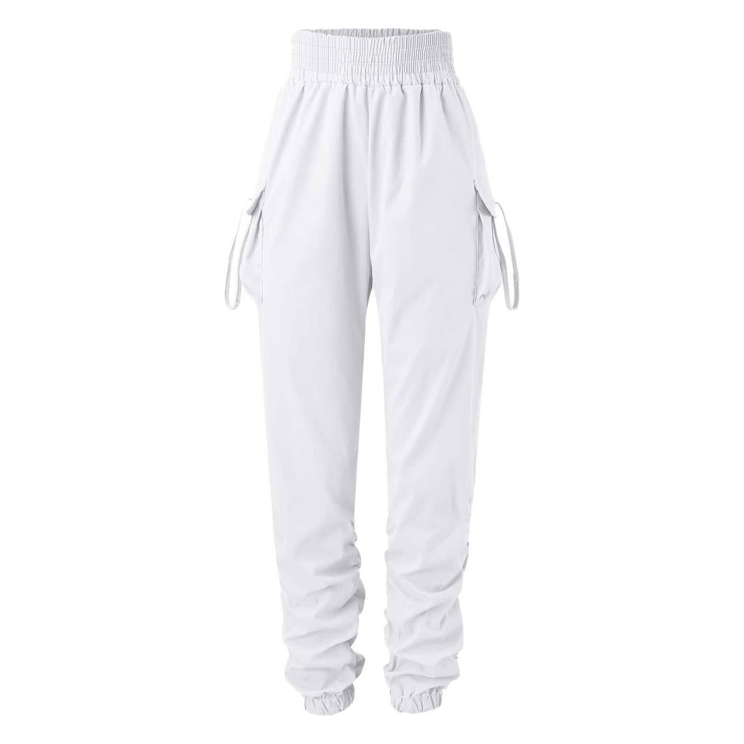 Damen Cargo-Hose mit Raffung und praktischen Taschen R&B