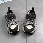 Damen modische und komfortable Sneakers mit dämpfender Sohle und sportlichem Design R&B