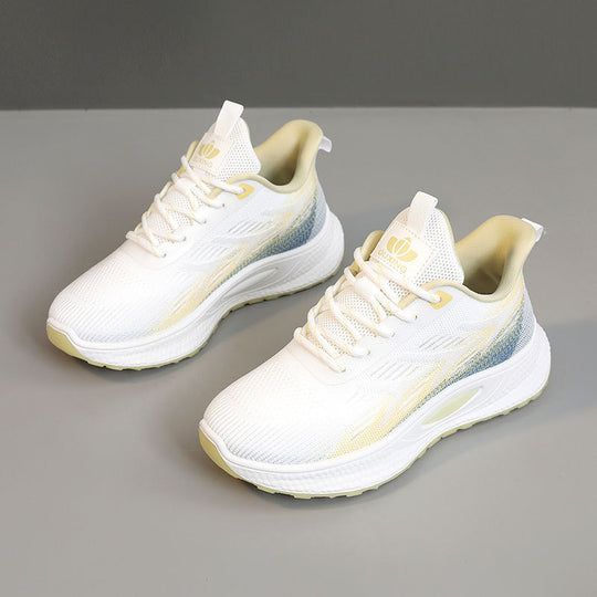 Damen Sportliche Lauf-Sneaker mit atmungsaktivem Mesh-Obermaterial und dämpfender Laufsohle R&B