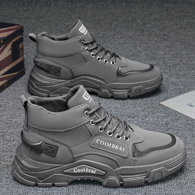 Damen Robuste High-Top Sneakers mit dämpfender Sohle und strapazierfähigem Obermaterial