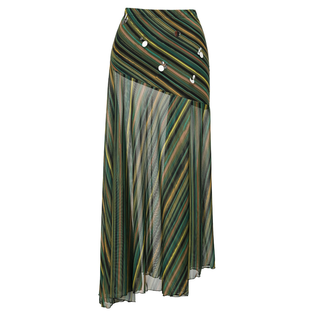 Damen eleganter Badeanzug mit passendem Strandrock R&B