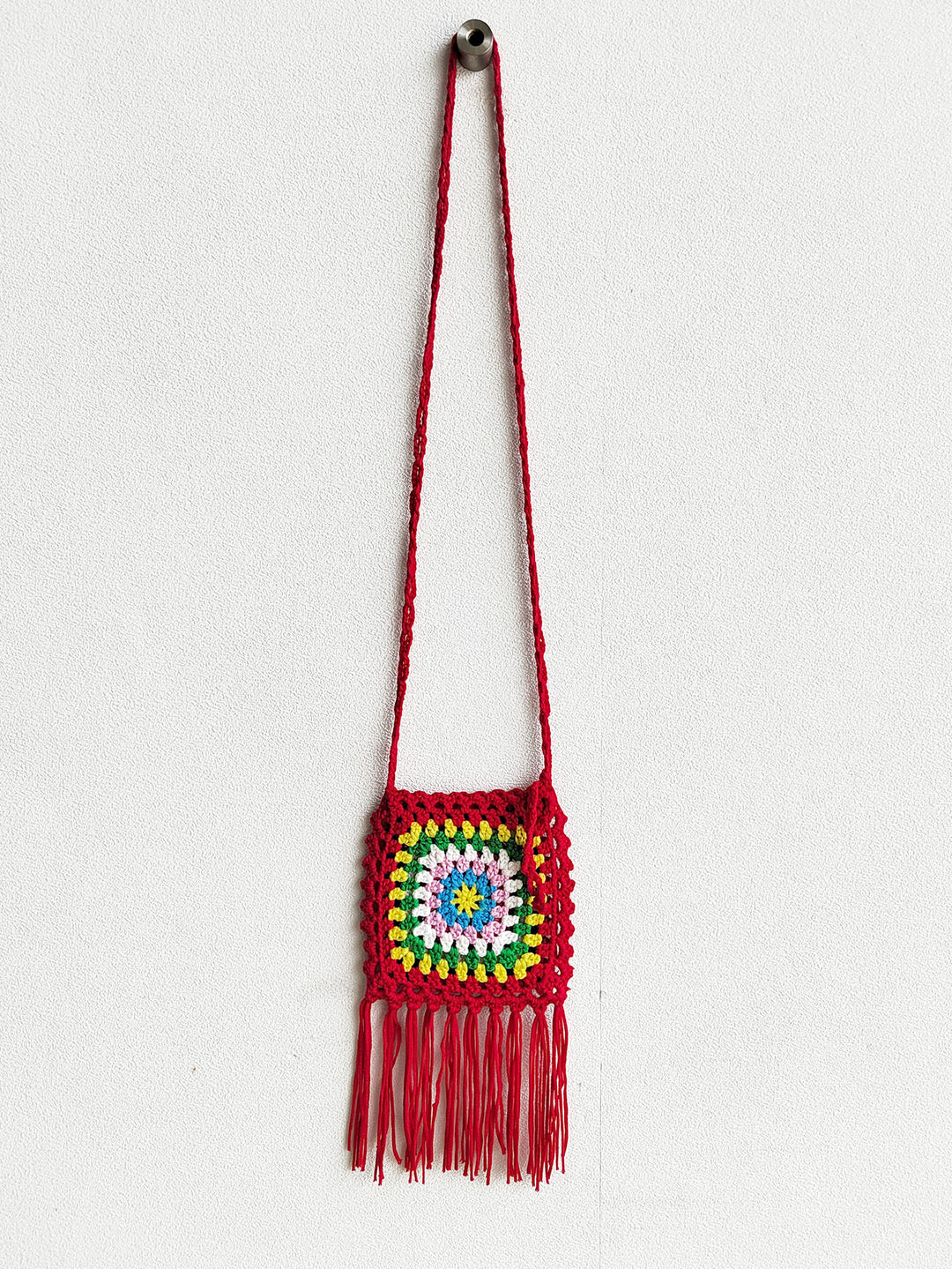 Damen Handgefertigte Häkel Tasche R&B