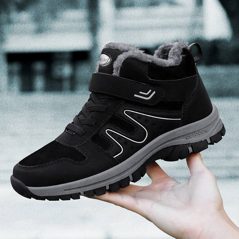 Damen Winterliche Trekkingstiefel mit rutschfester Sohle und isolierendem Futter R&B